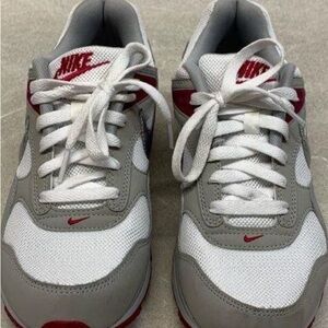 Nike Women's Athletic Shoes - White, Gray, Red